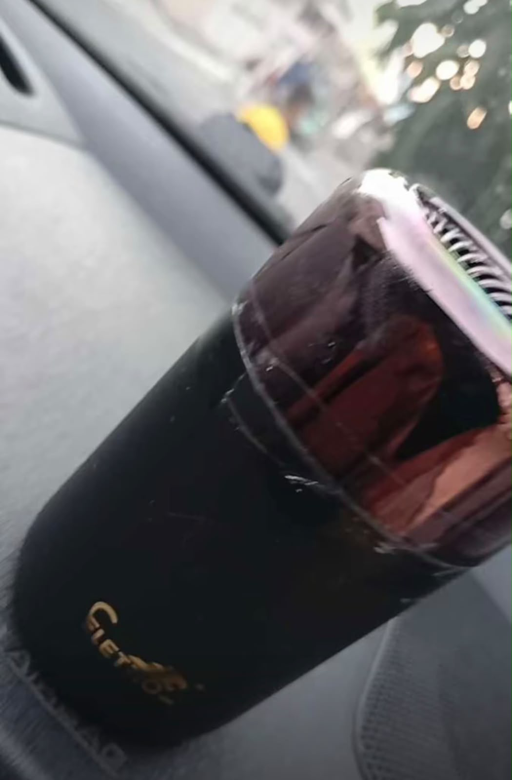 Foto real de cliente com o aromatizador